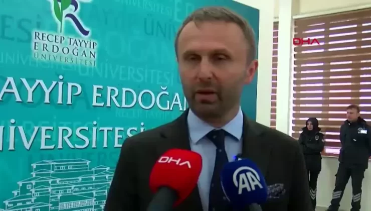 RTEÜ Rektörü Yılmaz: Araştırma makale sayısı 2 kat arttı