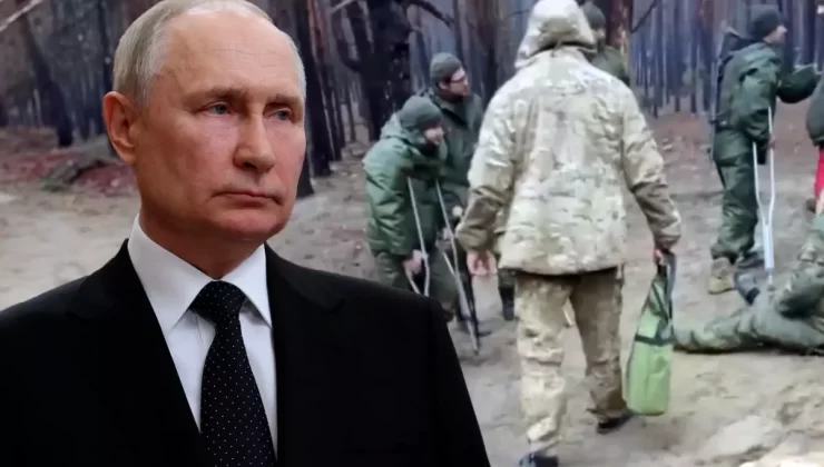 Rus ordusu zorda! Koltuk değnekli askerleri cepheye göndermeye başladılar