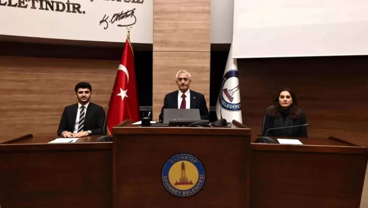 Şahinbey Belediyesi Şubat Ayı Meclis Toplantısı Gerçekleştirildi