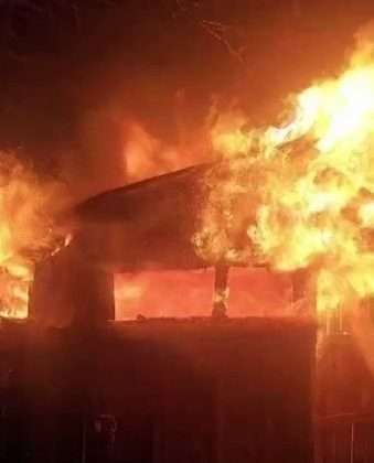 Sakarya’da Barakada Patlayan Tüp Paniğe Neden Oldu! İşte O Anlar