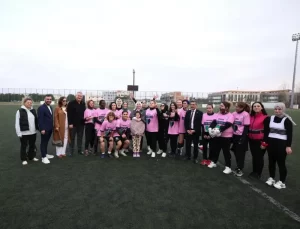 SAKİKAD’tan Kadın Futbol Kulübü’ne destek maçı