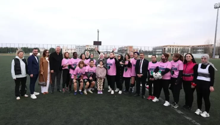 SAKİKAD’tan Kadın Futbol Kulübü’ne destek maçı