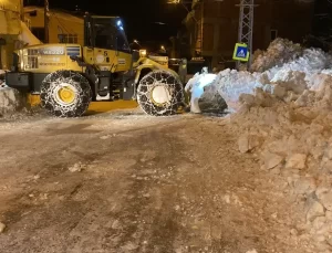 Salıpazarı’nda Karla Mücadele