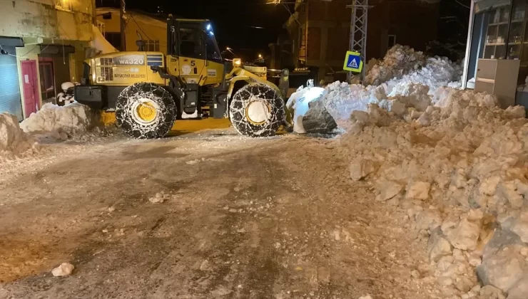 Salıpazarı’nda Karla Mücadele