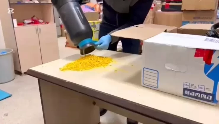 Samsun’da 2.600 Ecstasy Hap Ele Geçirildi