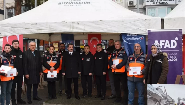 Samsun’da Afetlere Hazırlık Sürekli