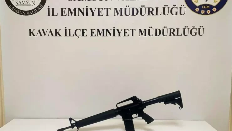 Samsun’da Asker Eğlencesinde Makineli Tüfekle Ateş Açan Yakalandı