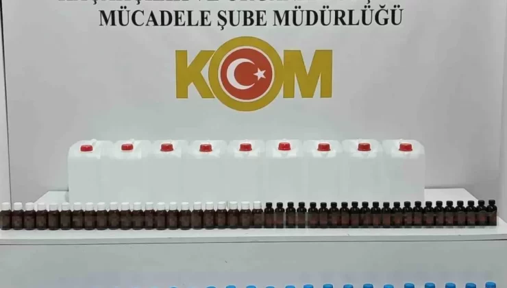 Samsun’da Sahte İçecek Operasyonu