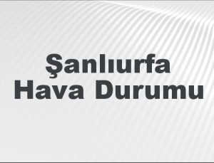 Şanlıurfa Hava Durumu | Şanlıurfa İçin Bugün, Yarın ve 5 Günlük Hava Durumu Nasıl Olacak? 9 Şubat 2025
