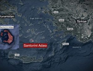 Santorini’deki 7,5’lük zelzelesi Türkiye kaç şiddetinde hissedecek?