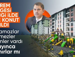 Sarsıntı felaketi sonrası teslim edilen konutlar ve 2025 maksatları