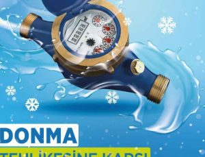 SASKİ’den sayaç donmalarına karşı önemli uyarı