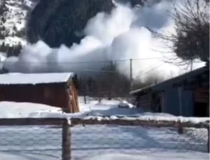 Şavşat’ta Çığ Paniği