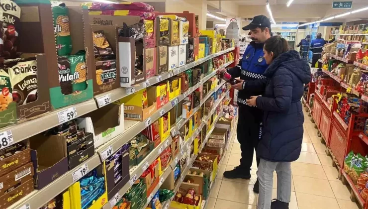 Selçuk’ta Zincir Marketlere Denetim