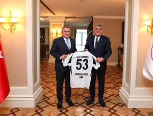 Serdal Adalı, Bakan Bak’ı Ziyaret Etti