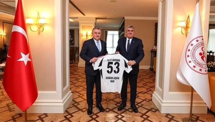 Serdal Adalı, Bakan Bak’ı Ziyaret Etti