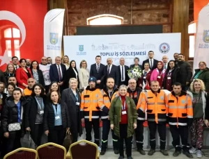 Silivri Belediyesi Toplu İş Sözleşmesi İmza Töreni gerçekleştirdi