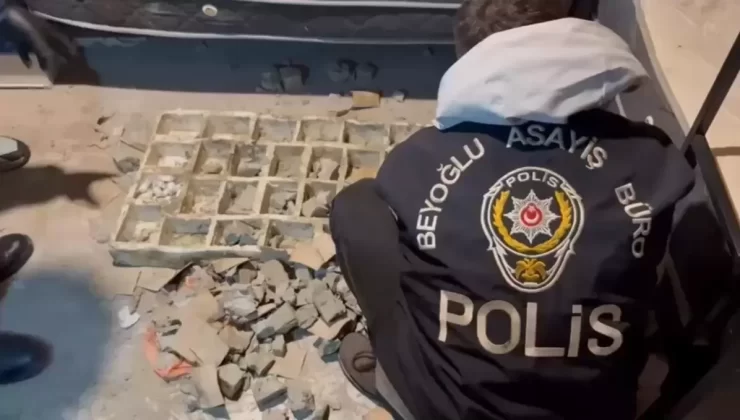 Şişli’de Uyuşturucu Ticareti: Beton Kalıpların İçinde Ele Geçirildi