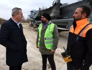 Sivas Belediyesi kendi taş ocağını kurdu