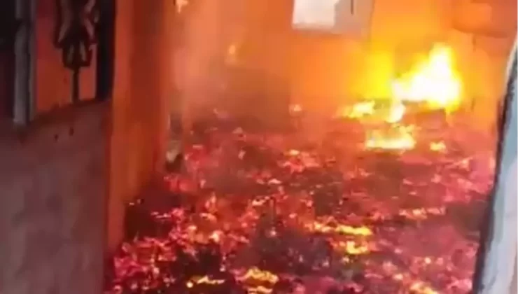 Sobadan Çıkan Yangında Yaşlı Adam Ağır Yaralandı