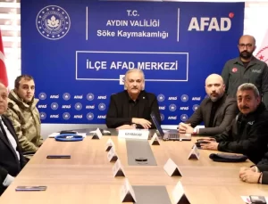 Söke’de Afet ve Acil Durum Hazırlıkları Toplantısı