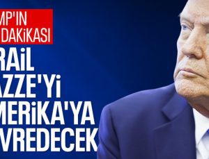 SON DAKİKA! Donald Trump: Gazze İsrail tarafından ABD’ye devredilecek