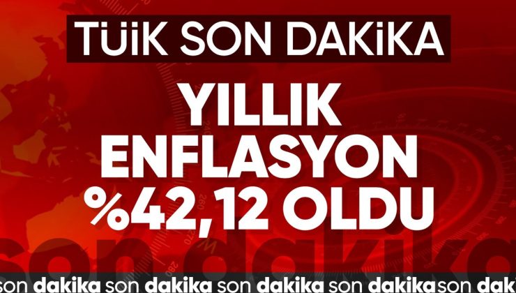 SON DAKİKA: TÜİK, Ocak 2024 enflasyon sayılarını açıkladı