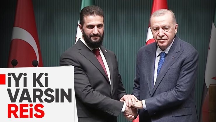 Suriye Cumhurbaşkanı Şara: Türkiye’nin takviyesini unutmayacağız