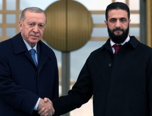 Suriye lideri Şara ilk kez Ankara’da: Erdoğan-Şara görüşmesi