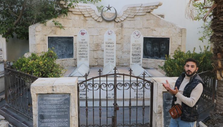 Suriye’de 111 yıllık Türk Şehitliği’ne ziyaretçi akını