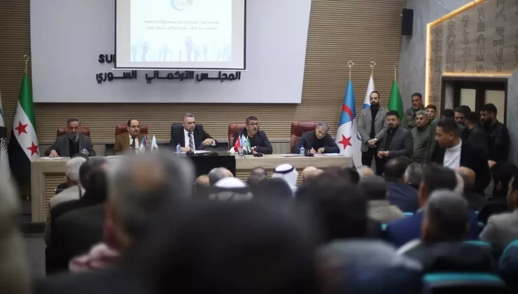 Suriye’de Türkmenler istişare toplantısı için bir araya geldi