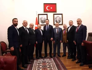 Taşköprü Belediye Başkanı Hüseyin Arslan Bakanları Ziyaret Etti
