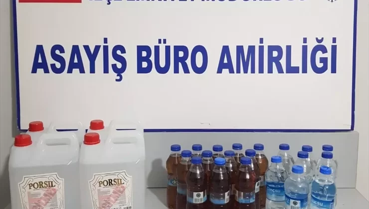 Tavşanlı’da Sahte İçki Operasyonu