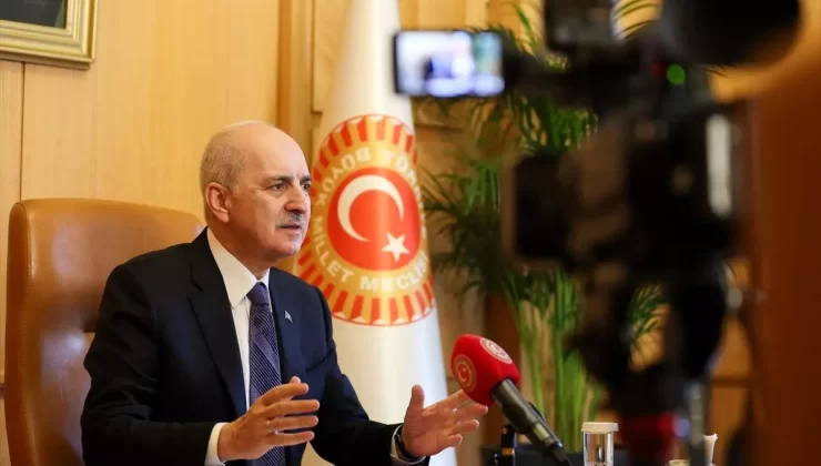 TBMM Başkanı Kurtulmuş, Ukrayna Meclis Lideri Stefanchuk ile görüntü konferans görüşmesi gerçekleştirdi