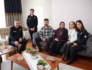 Tekirdağ Emniyet Müdürü Turanlı’dan şehit ailelerine ziyaret