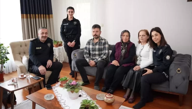 Tekirdağ Emniyet Müdürü Turanlı’dan şehit ailelerine ziyaret