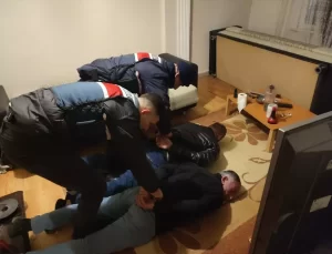 Tekirdağ’da Gaspa Gözaltı