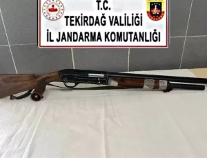 Tekirdağ’da Ruhsatsız Silahlar Ele Geçirildi