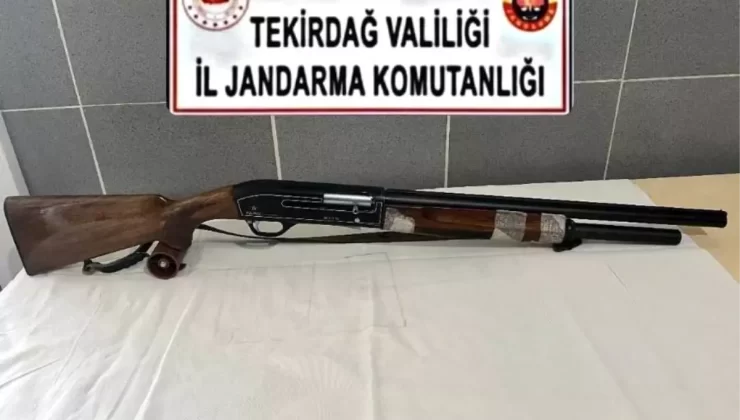 Tekirdağ’da Ruhsatsız Silahlar Ele Geçirildi