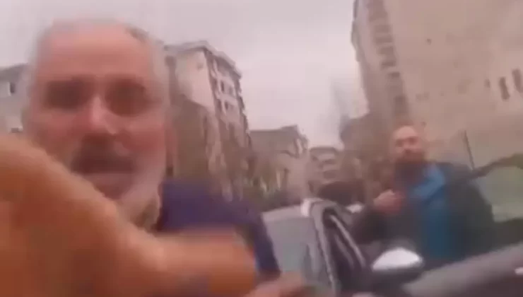 Ters Yöne Giren Sürücü Arasında Kavga Çıktı