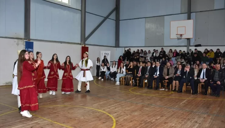 TİKA’dan Arnavutluk’a eğitim takviyesi