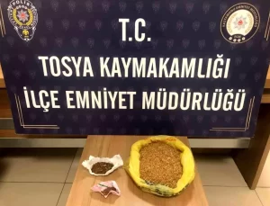 Tosya’da Uyuşturucu Operasyonu