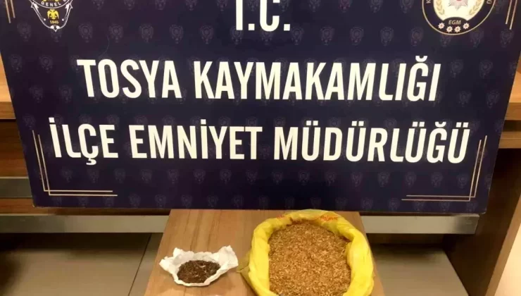 Tosya’da Uyuşturucu Operasyonu