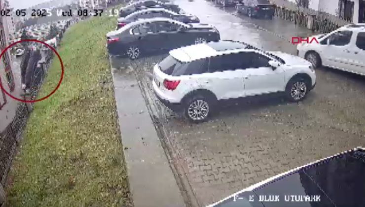 Trabzon’da fren yerine gaza basan sürücü