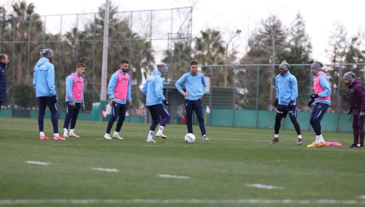 Trabzonspor, Eyüpspor maçı hazırlıklarına başladı