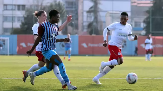 Trabzonspor’dan Bornova Hitab Spor’a yarım düzine gol