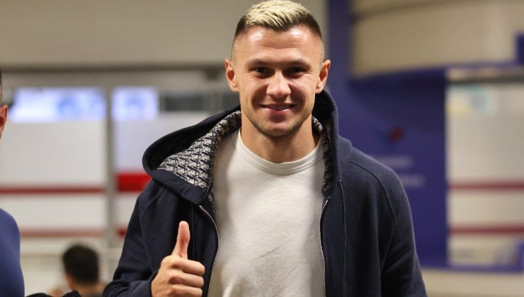 Trabzonspor’un yeni transferi Oleksandr Zubkov şehre geldi