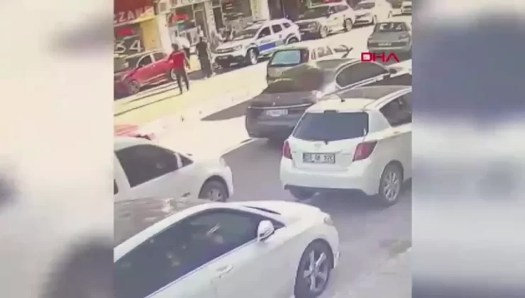 Trafik Tartışması Sonrası Avukat ve Oğluna Saldırı Kamerada.