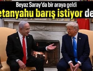 Trump bir ortaya geldiği Netanyahu’nun barış istediğini savundu
