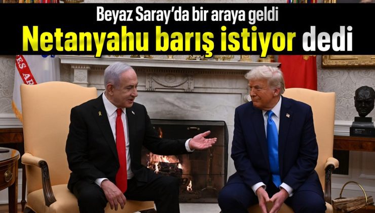 Trump bir ortaya geldiği Netanyahu’nun barış istediğini savundu